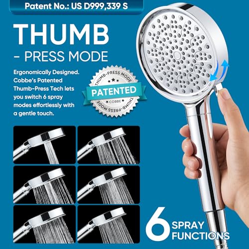Filtered Shower Head with Handheld