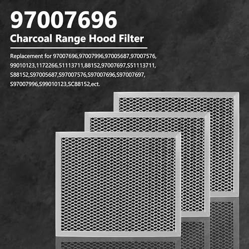 97007696 Range Hood Filter Replacement for B (3 Count)