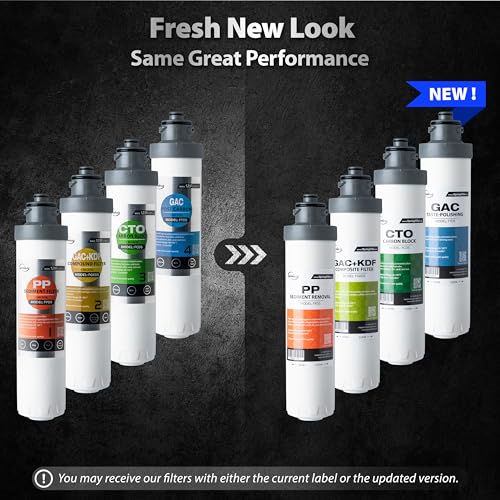 SGS Tested PFAS Removal Carbon Block Replacement Water Filter Cartridge FCPFDS for DS4 Series
