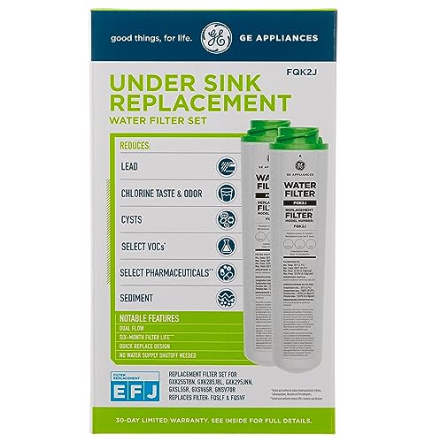 Under Sink Water Filter Replacement (2 Count)