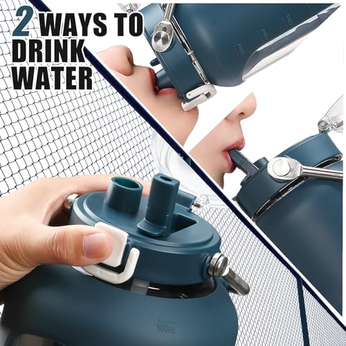 Large Glass Water Bottle