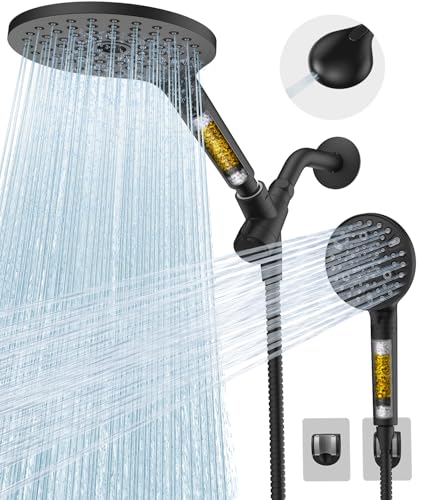 Dual Filtered Shower Heads Combo