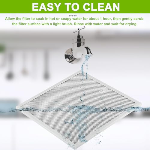 S99010467 99010467 Range hood filter Replacement 5 Layer Aluminum Mesh Hood Grease Filter Fit for Broan Range Hood Filter BXT1 &Nutone AR1 series