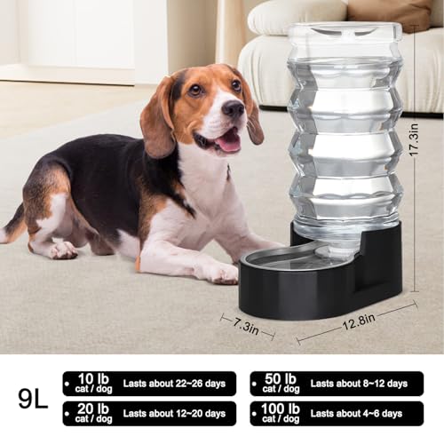9L Filtered Dog Water Dispenser