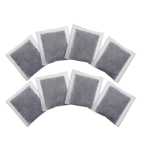Compact Activated Charcoal Odor Absorbing Filter Refill Deodorizer (8 Count)