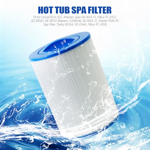 PAS40 F2M Hot Tub Filter 6CH