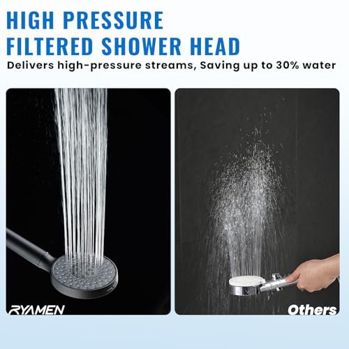 Filtered Shower Head with Handheld