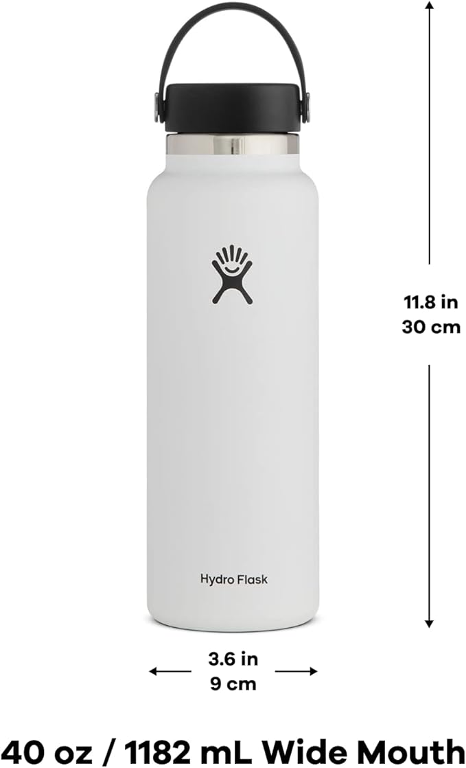 Hydro Flask Wide Mouth Bottle with Flex Cap 40 oz