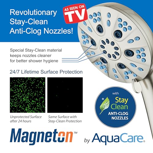 Magneton 48 Mode High Pressure Rain & Handheld Shower Head Combo