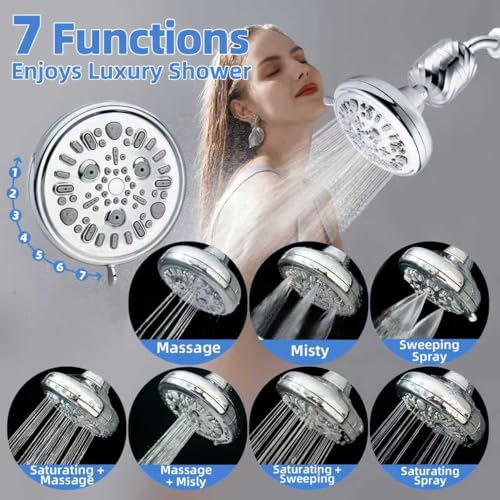 Filtered Shower Head with 26