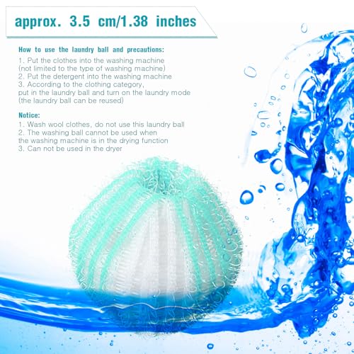 12 Pieces Pet Hair Remover for Laundry (12 Count)