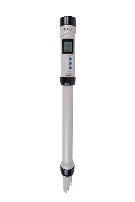 HM Digital COM-300L: Waterproof Professional Series pH/EC/TDS/Temp Meter