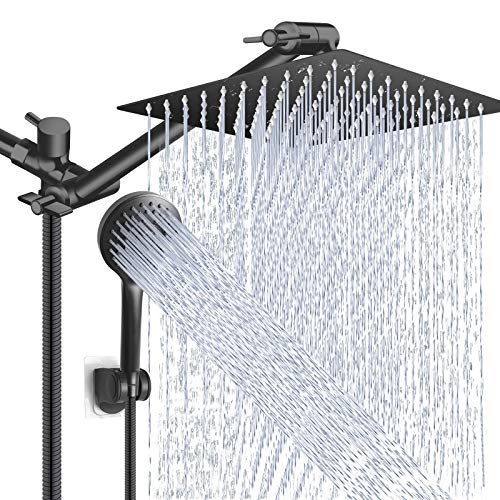 Black Shower Head Combo