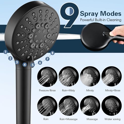 Filtered Shower Head with Handheld