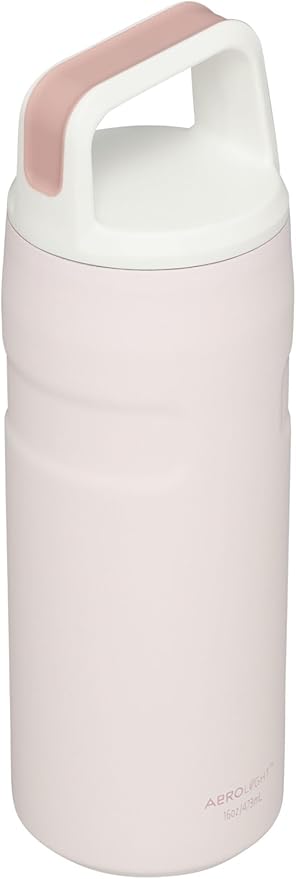 Stanley IceFlow Cap and Carry Water Bottle | Wide Mouth Twist Lid | Lightweight & Leakproof for Travel & Sports | Insulated Stainless Steel | BPA-Free