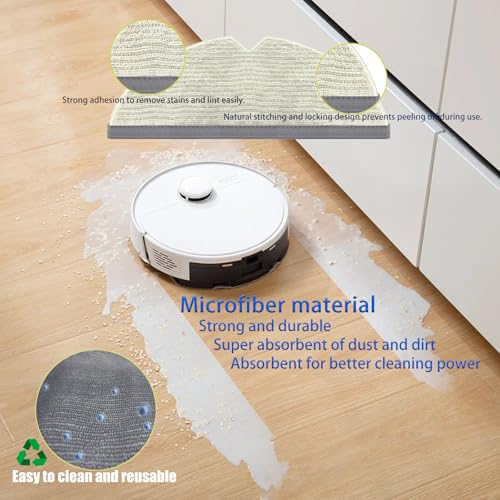 Q7 Replacement Parts Compatible with Roborock Q7 Q7+ Q7 Max Q7 Max+ Robot Vacuum Cleaner (26 Count)
