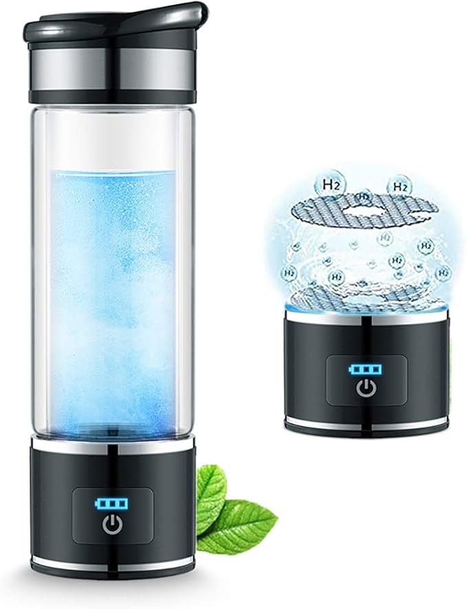 Hydrogen Alkaline Water Bottle Machine Maker Hydrogen Water Generator Ionizer with SPE and PEM Technology,US Membrane Make Hydrogen Content up to 800-1200 PPB
