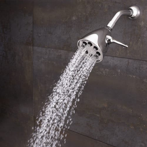 S-2251-MB Signature Icon Anystream High Pressure Adjustable Solid Brass Shower Head, 2.5 GPM, Matte Black