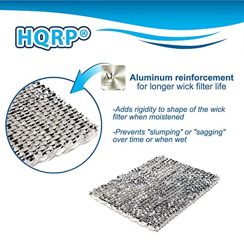 2 Pack Wick Filter for Web Humidifying Floor Vent Register