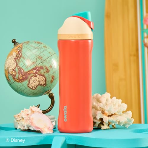 Princess FreeSip Stainless Steel Water Bottle 24 oz Moana