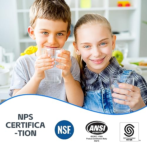 5 Micron 10" x 2.5" Sediment Water Filter Replacement Cartridge (6 Count)