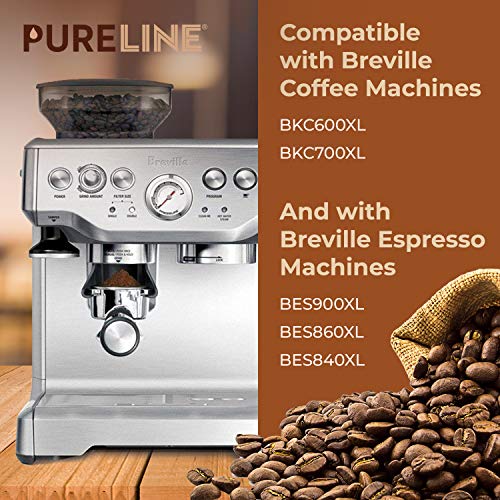 12 Pack Breville Water Filter BWF100 Replacement by Pureline (12 Count)