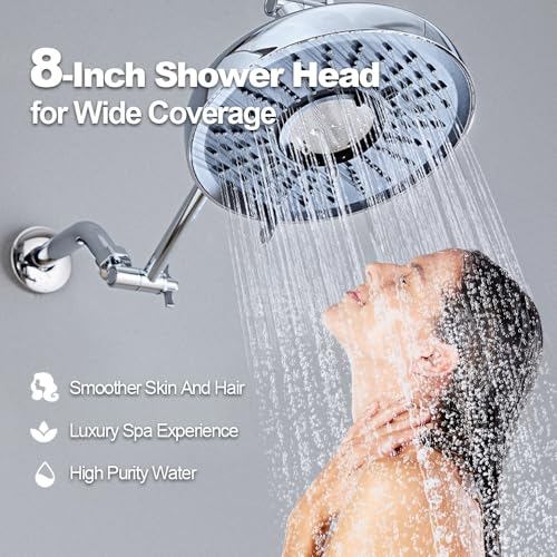Filtered Shower Head 8 Inch