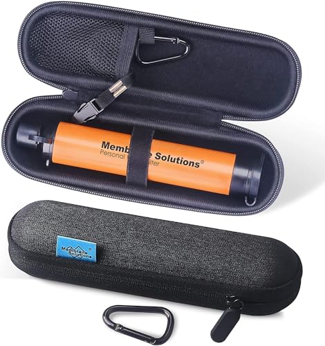 Personal Water Filter Straw with an Official Carry Case
