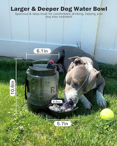 77oz Large Dog Water Bottle