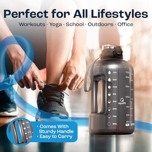 64 oz Water Bottle with Time Marker