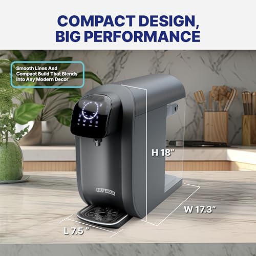 8 Stage Countertop Reverse Osmosis Water Filter System with UV
