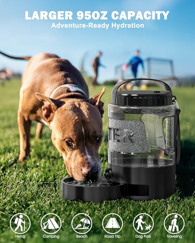 95OZ Large Dog Water Bottle (95 Fl Oz)