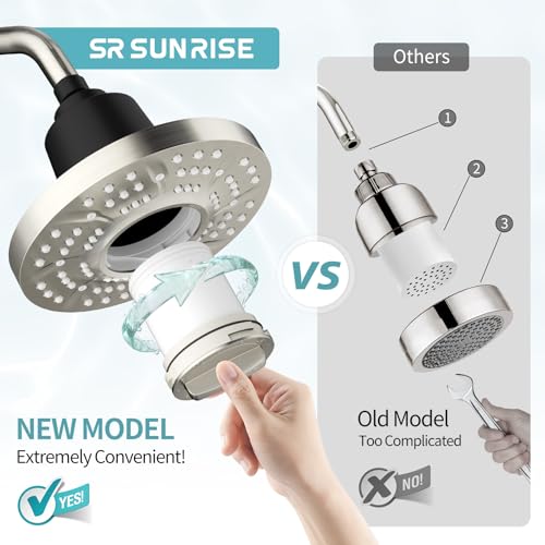 7 Inch Filtered Shower Head