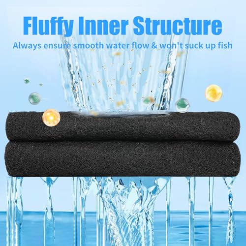 Aquarium Activated Carbon Filter Media Pad for Fish Tank Pond Canister Filter