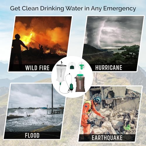 Gravity Water Filter Kit with HFM Carbon & Pre Filter