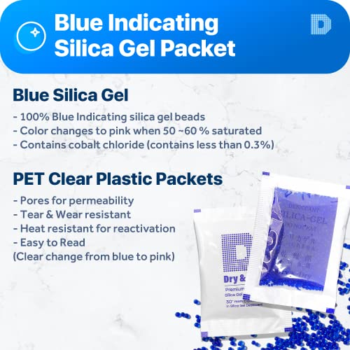 5 Gram [200 Packets] Blue Indicating