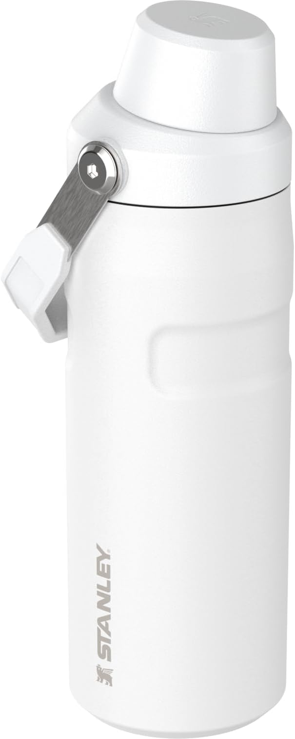 Stanley IceFlow Fast Flow Water Bottle | Angled Spout Lid | Lightweight & Leakproof for Travel & Sports | Insulated Stainless Steel | BPA-Free