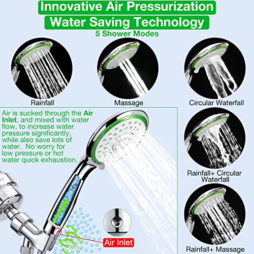 Filtered Shower Head Combo