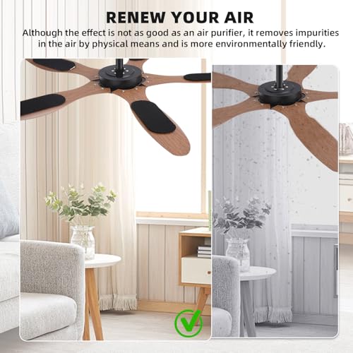 10 Pack Ceiling Fan Filters for Blades (10 Count)