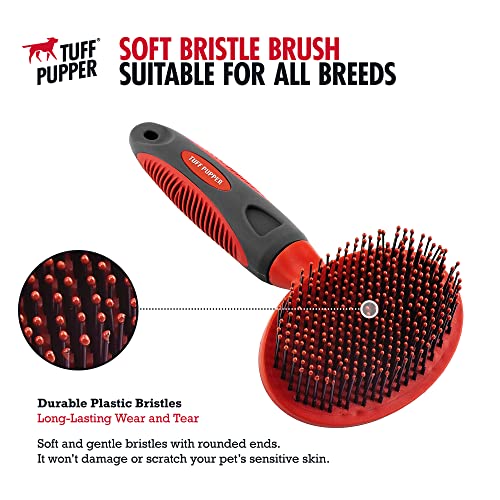 Round Bristle Soft Brush for Dogs and Cats