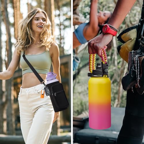 32 oz Insulated Water Bottle with Straw (32 Count)