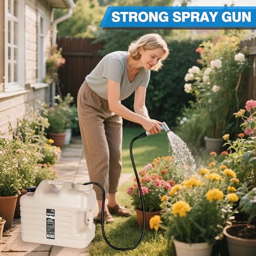 Portable Camping Shower with 5 Gallon Water Jug