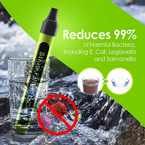 4 Pack Water Filter Straw (4 Count)