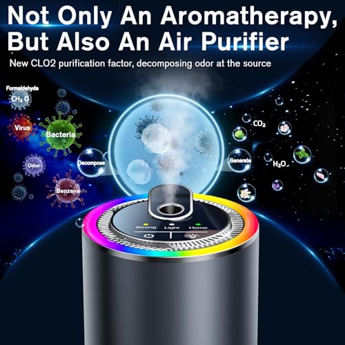 Smart Car Air Freshener Diffuser with Starry Sky Projection