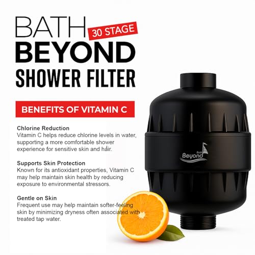 Shower Filter Head for Hard Water Softening & Chlorine 30