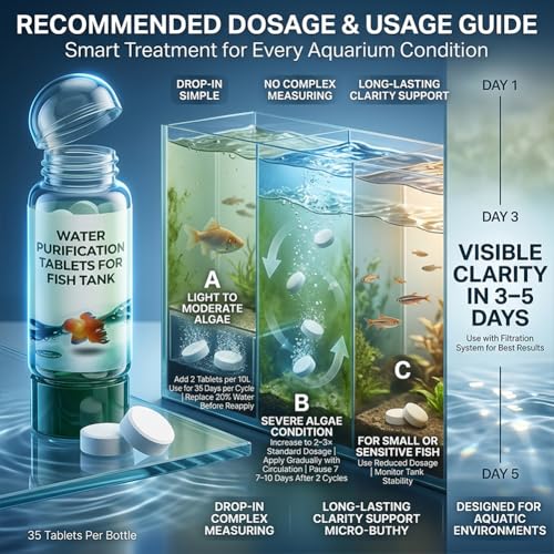 Water Purification Tablets for Fish Tank