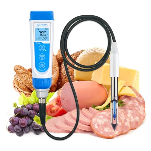 PH60 MT Handheld pH Meter Tester Kit with LabSen 765 pH