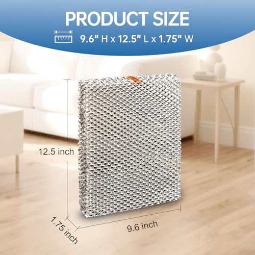 35 GA35 Replacement Humidifier Water Panel Evaporator Compatible with Aprilaire H635EZ1A 4839 Kit Filter or 560 568 600 700 760 768 350 360 10" x 13" x 1.75" 4