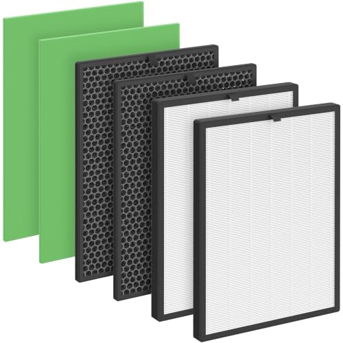 2 Set Trio Plus Replacement Filter Compatible with Field Controls Trio Plus Portable Air Purifier