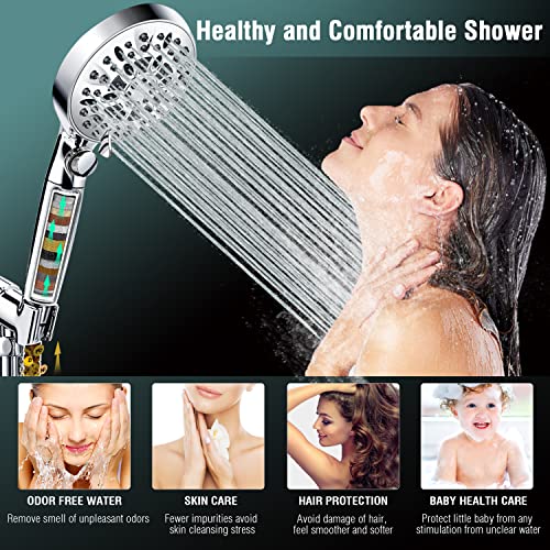 2.5GPM Handheld Shower Head with Filter